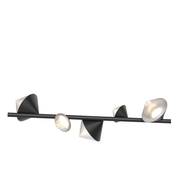 Lampa wisząca CONE LED czarna 130 cm - ST-10307-130 black - Step Into Design
